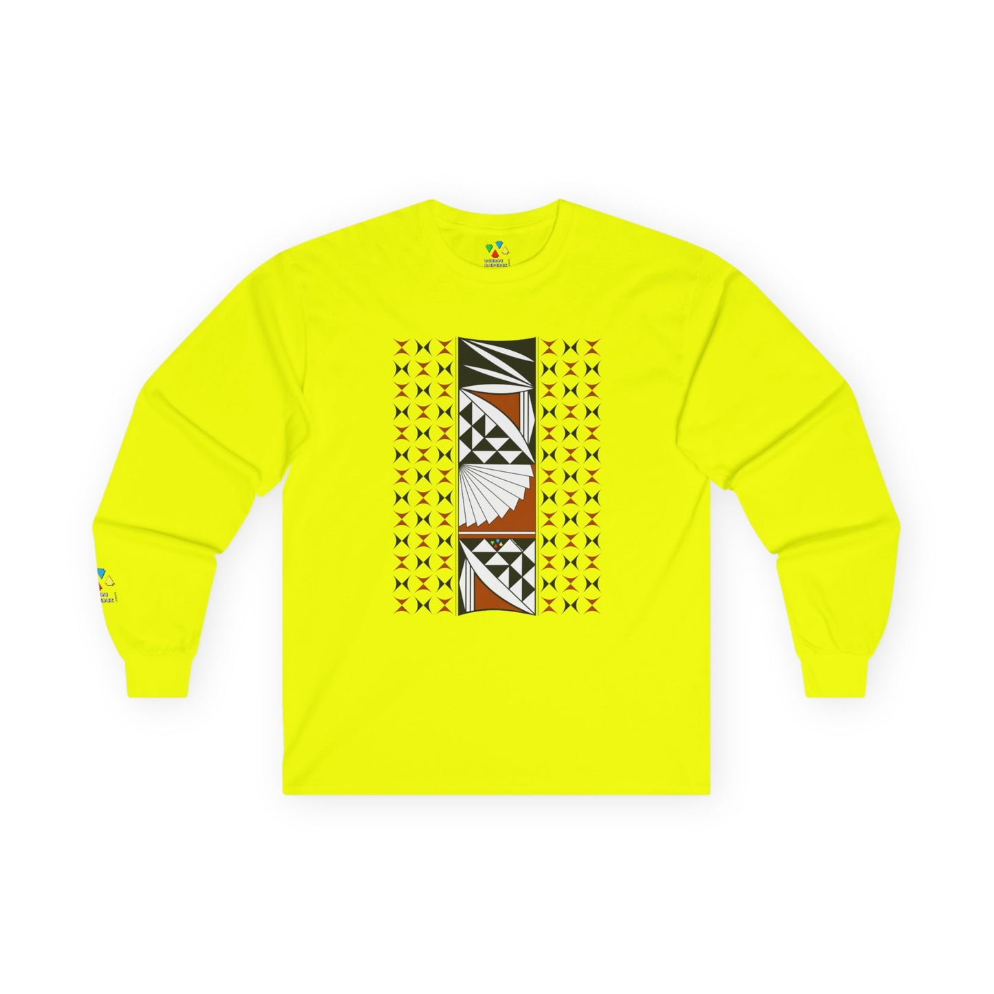Southwest Sunrise in Rust Unisex Long Sleeve Tee