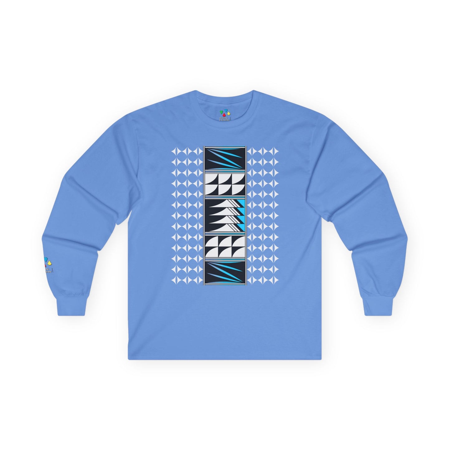 Feather Blessings in Turquoise Unisex Long Sleeve Tee