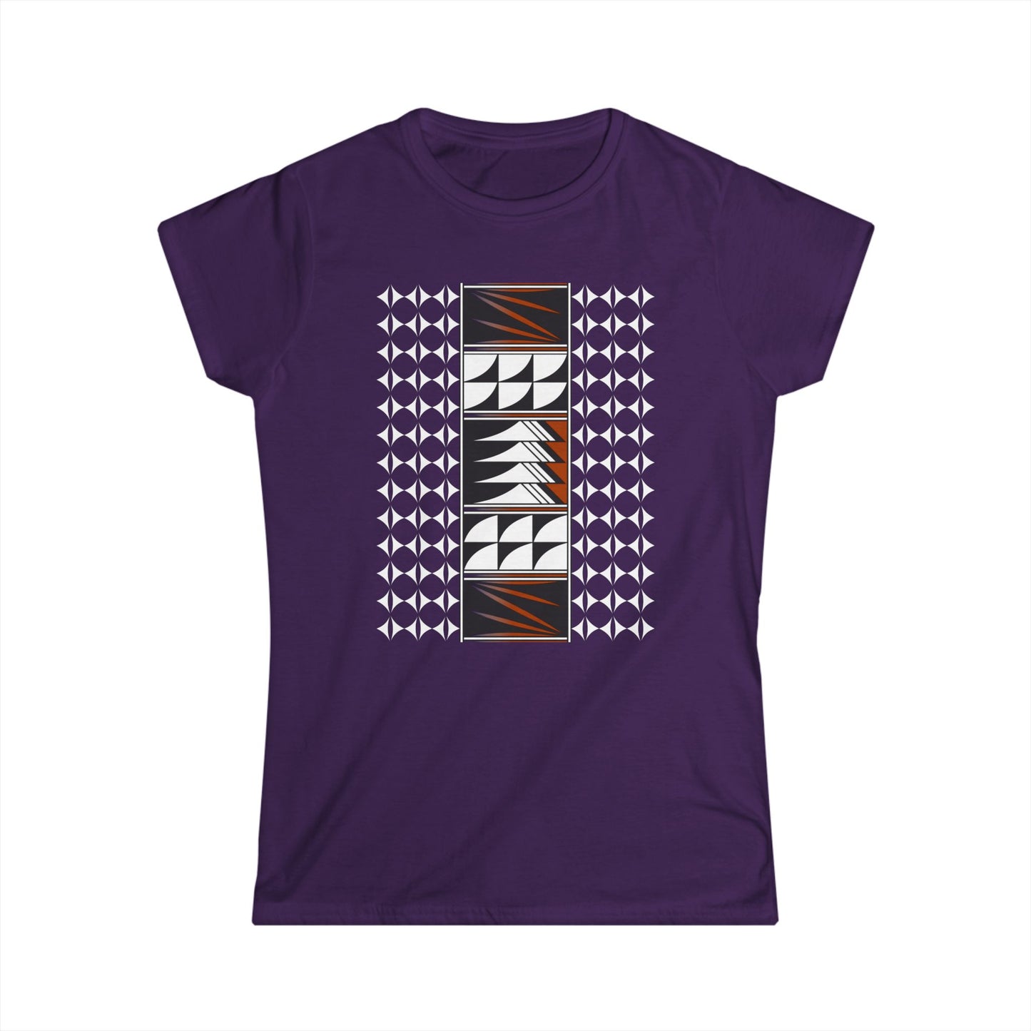 Rust Native Feather Blessing Women's Softstyle Tee