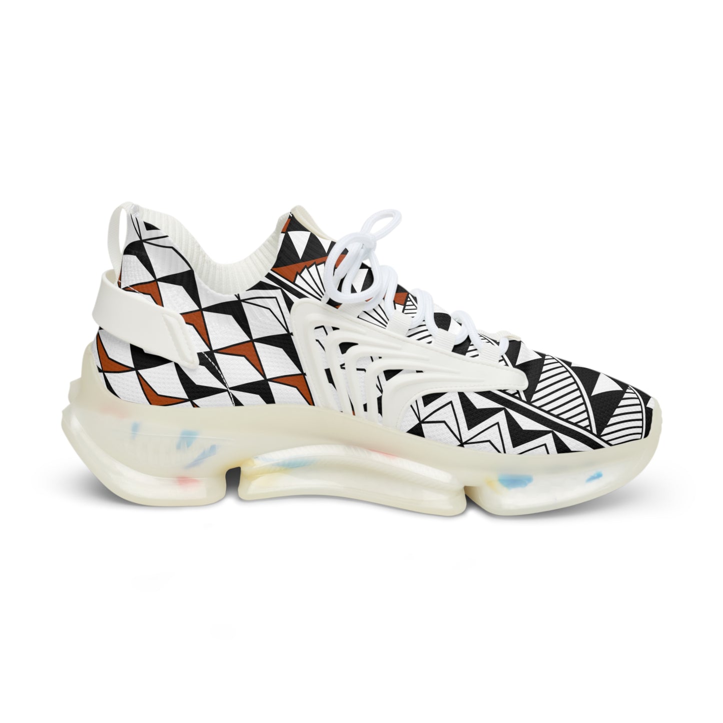 Sun and Rain in Rust Men's Mesh Sneakers