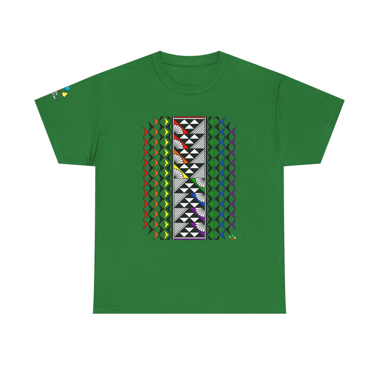 Rainbow Sun and Rain Gildan Unisex Tee