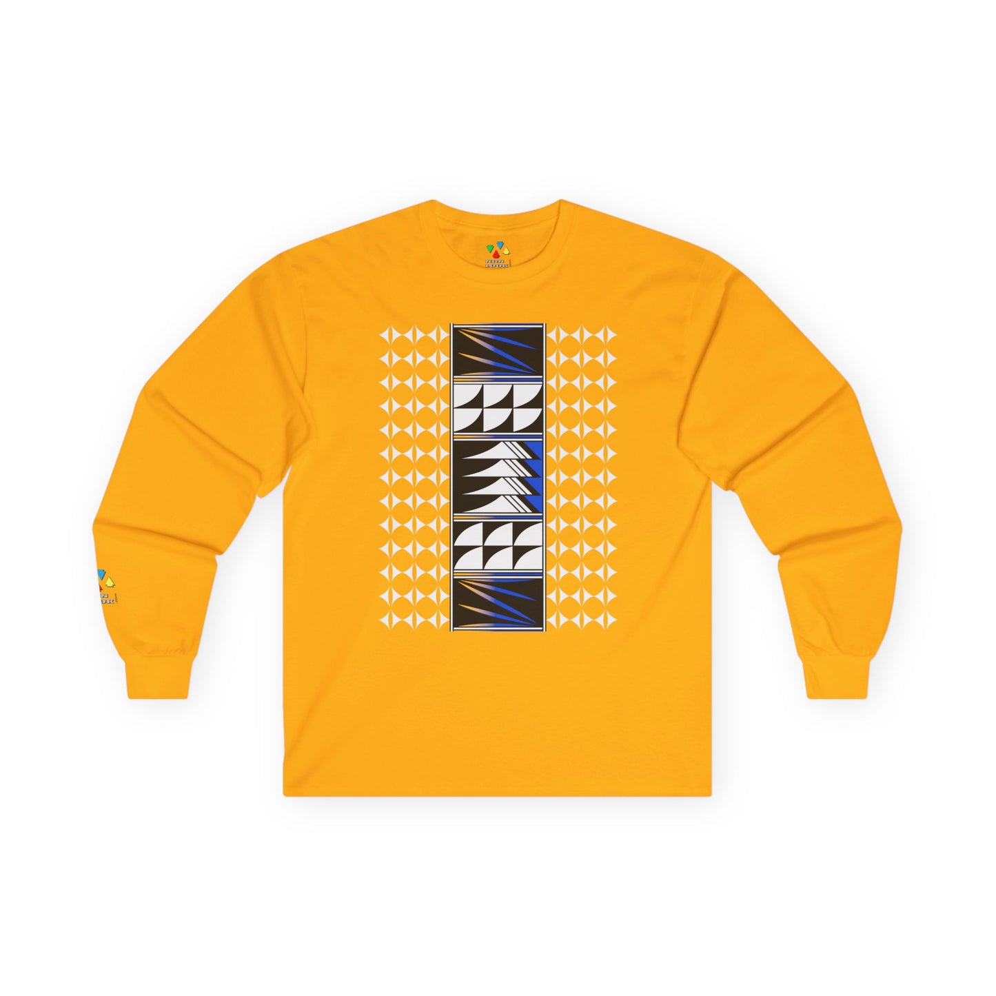 Feather Blessings in Blue Unisex Long Sleeve Tee