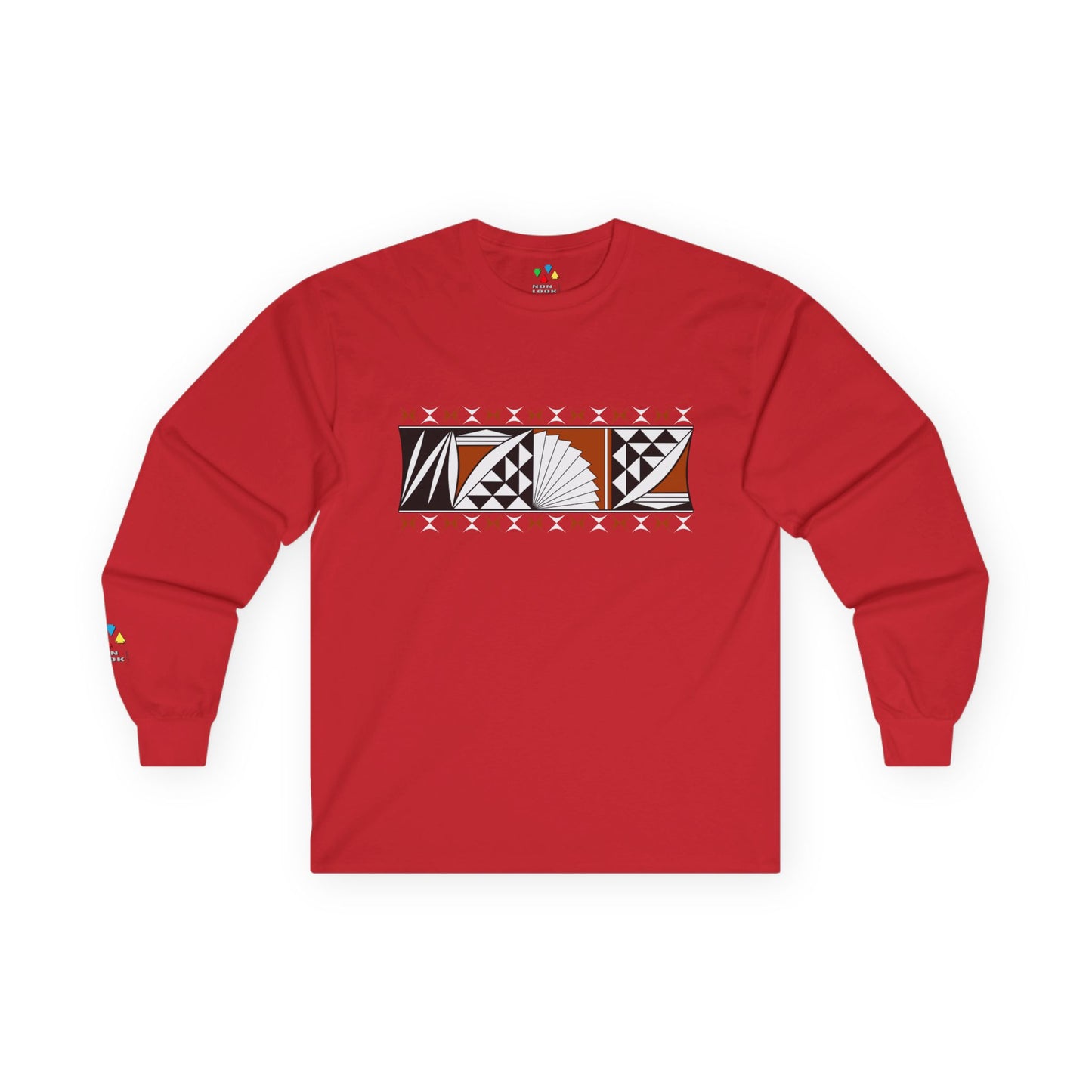 Southwest Sunrise in Rust Unisex Long Sleeve Tee