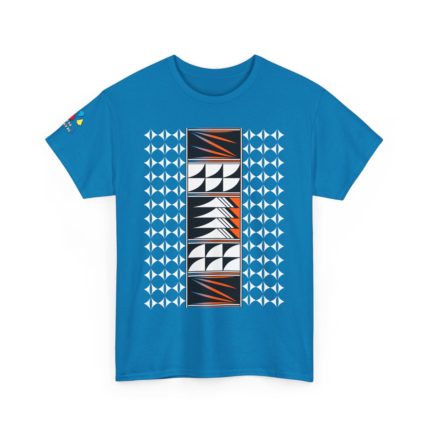 Feather Blessings in Orange Gildan Unisex Tee