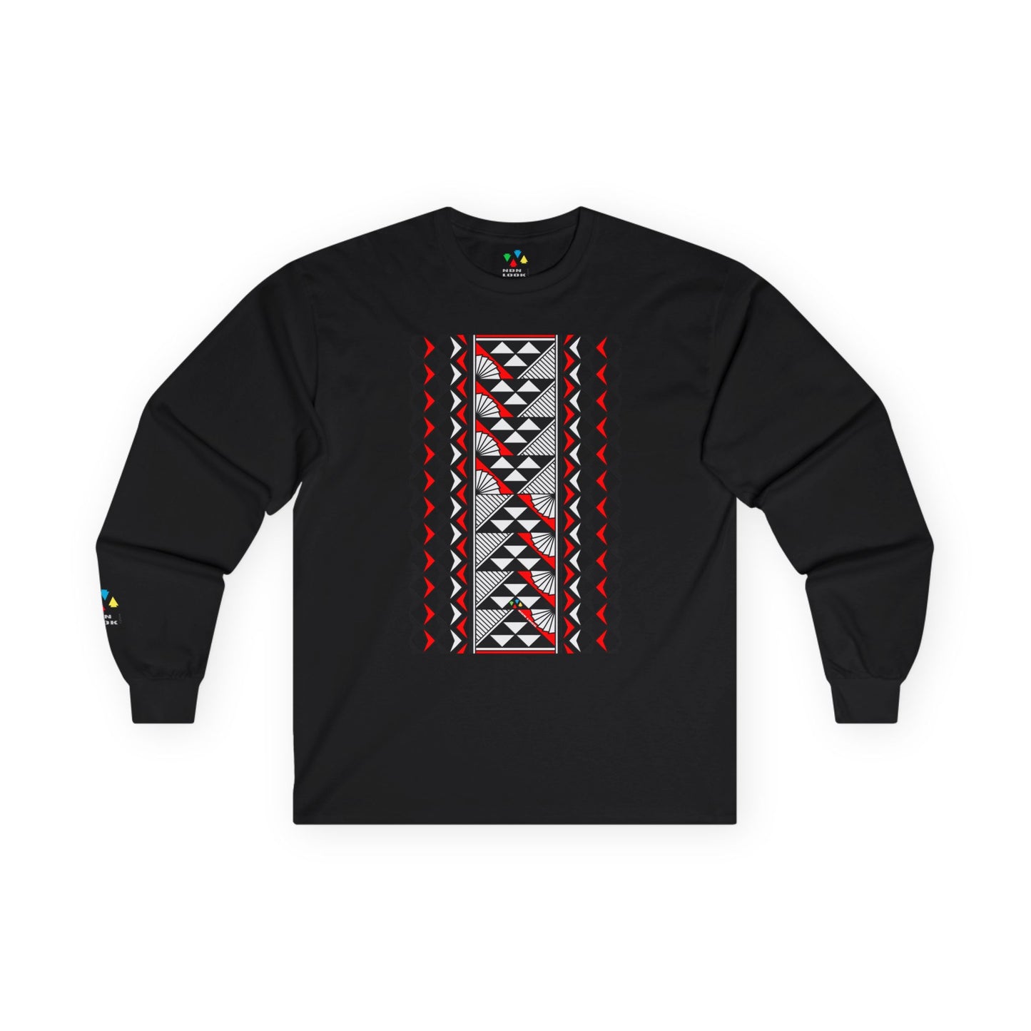 Sun and Rain in Red Unisex Long Sleeve Tee