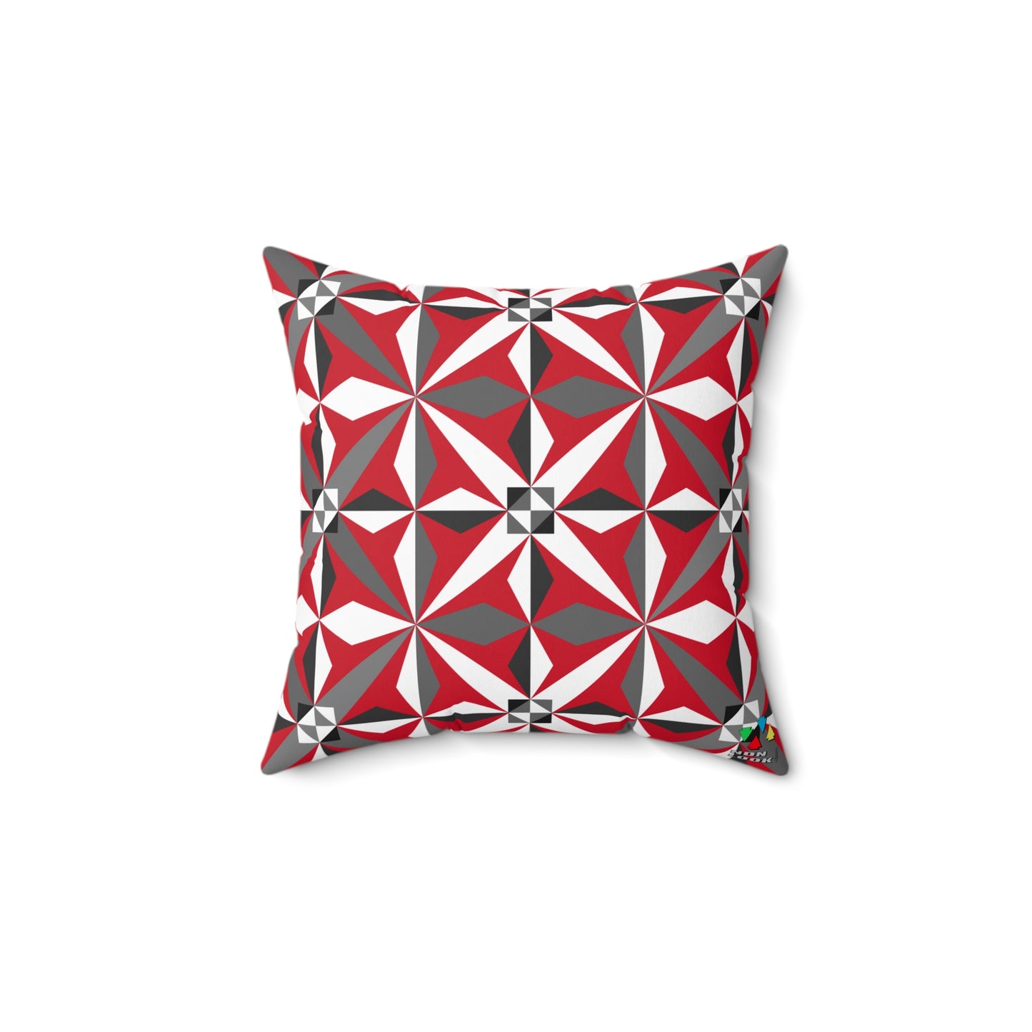 Morning Star in Red Square Pillow