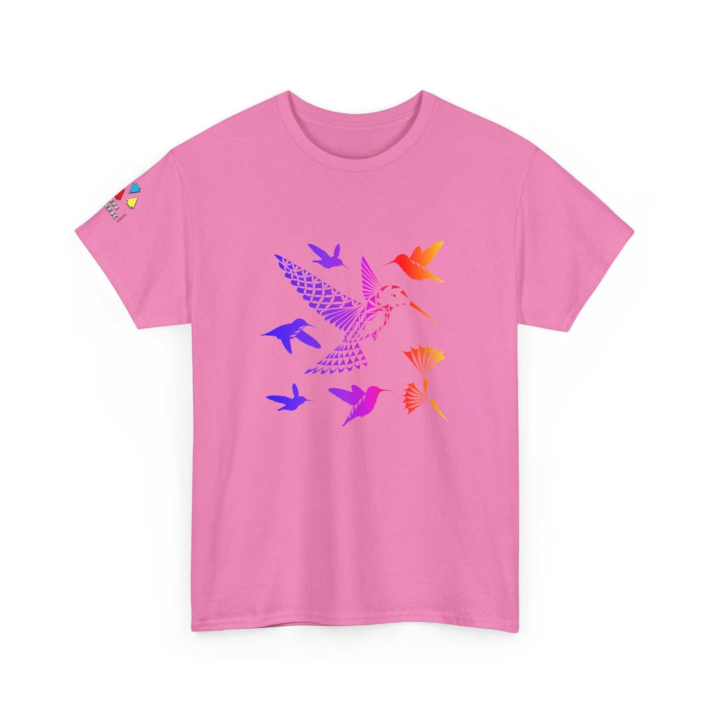 Rainbow Hummingbird Blessing Gildan Unisex Tee