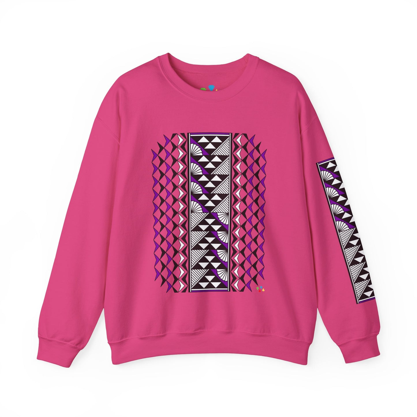 Sun and Rain in Purple Unisex Sweatshirt