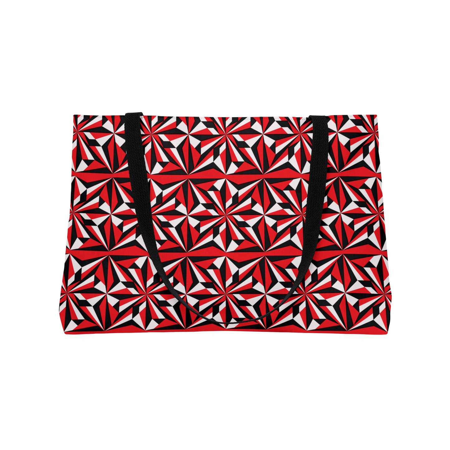 Red Morning Star Weekender Tote Bag