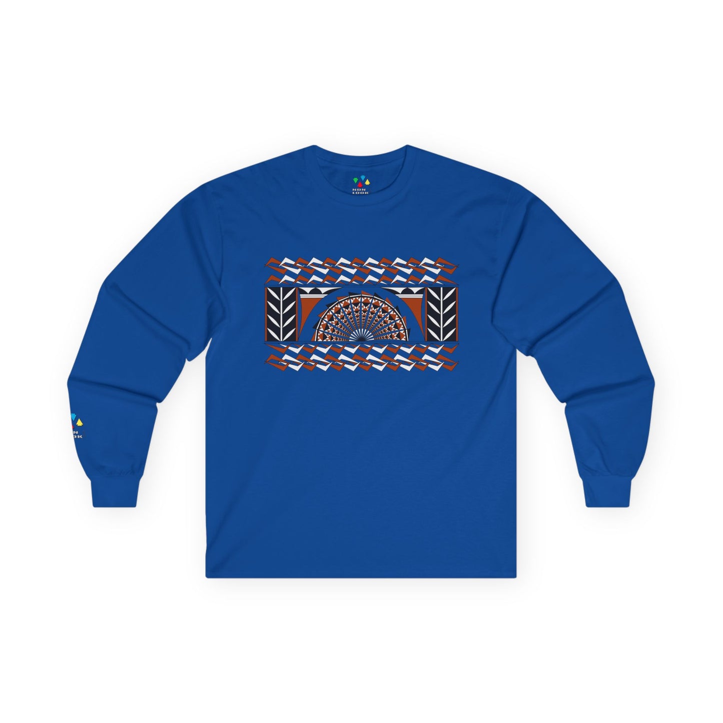 Southwest Sunset in Rust Unisex Long Sleeve Tee