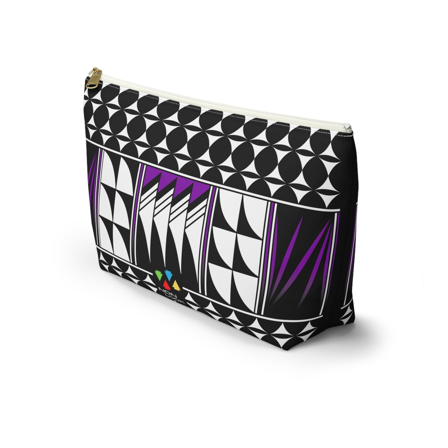 Blessed Feathers in Purple Pouch w T-bottom