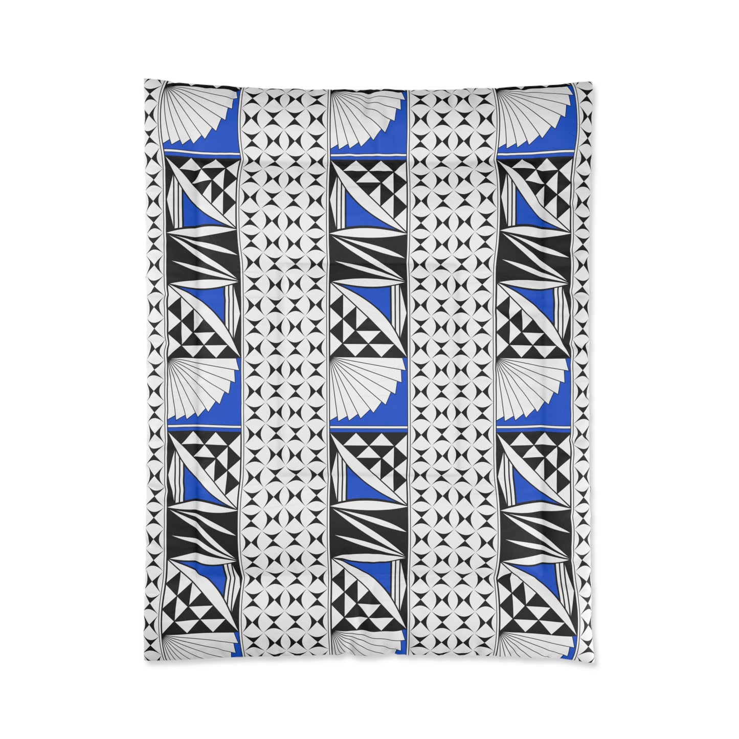 Southwest Sunrise in Blue Comforter