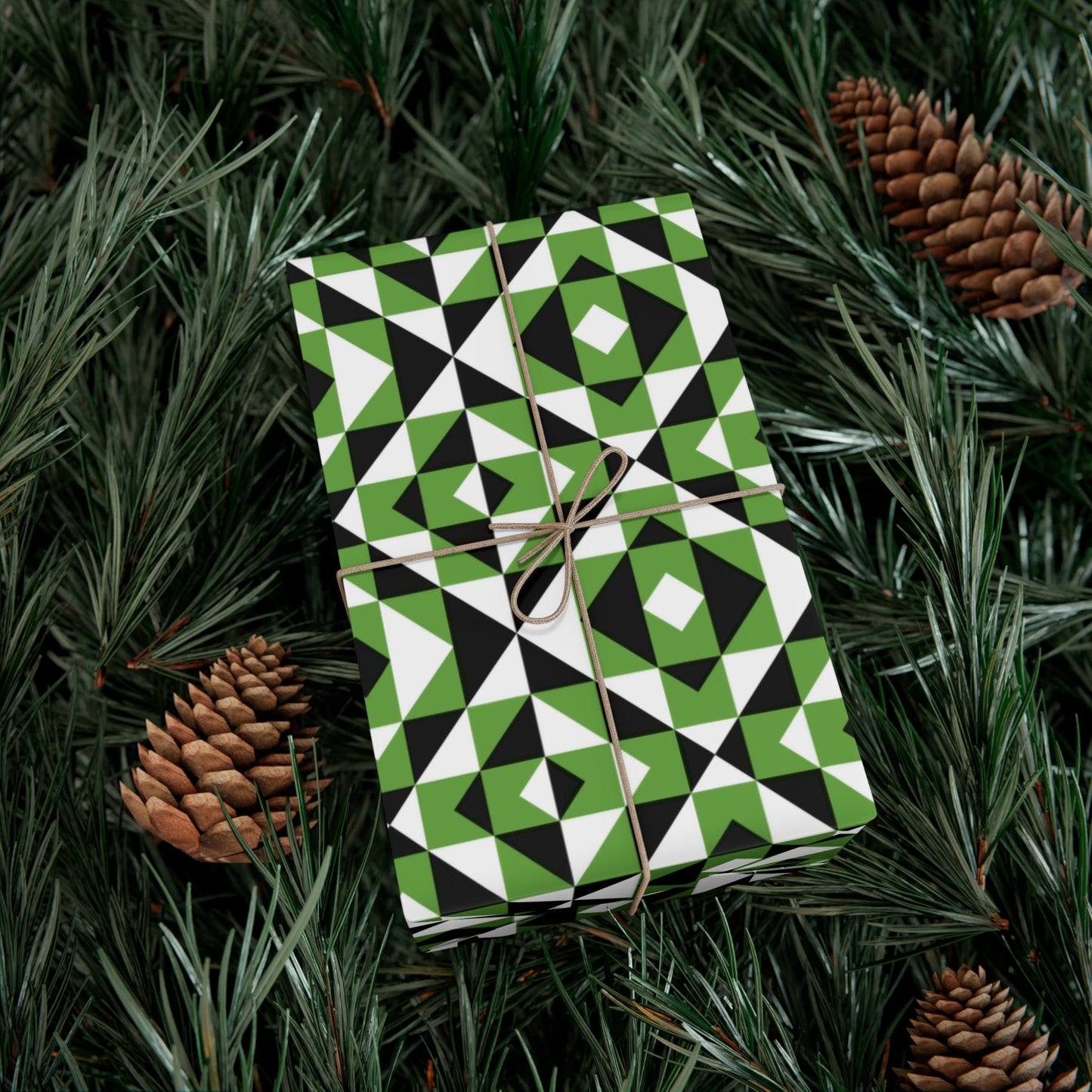 Light Green Sacred Mountains Gift Wrap Papers