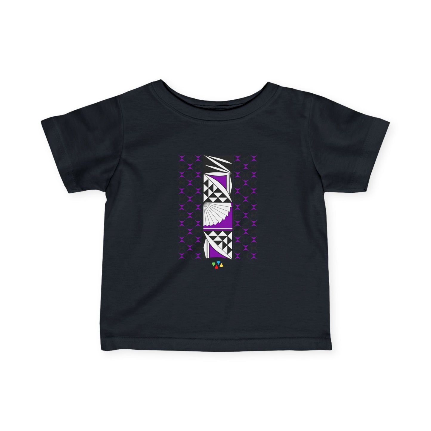 Purple Southwest Sunrise Infant Fine Jersey Tee