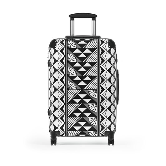 Southwest Rain and Sun in Gray Suitcases