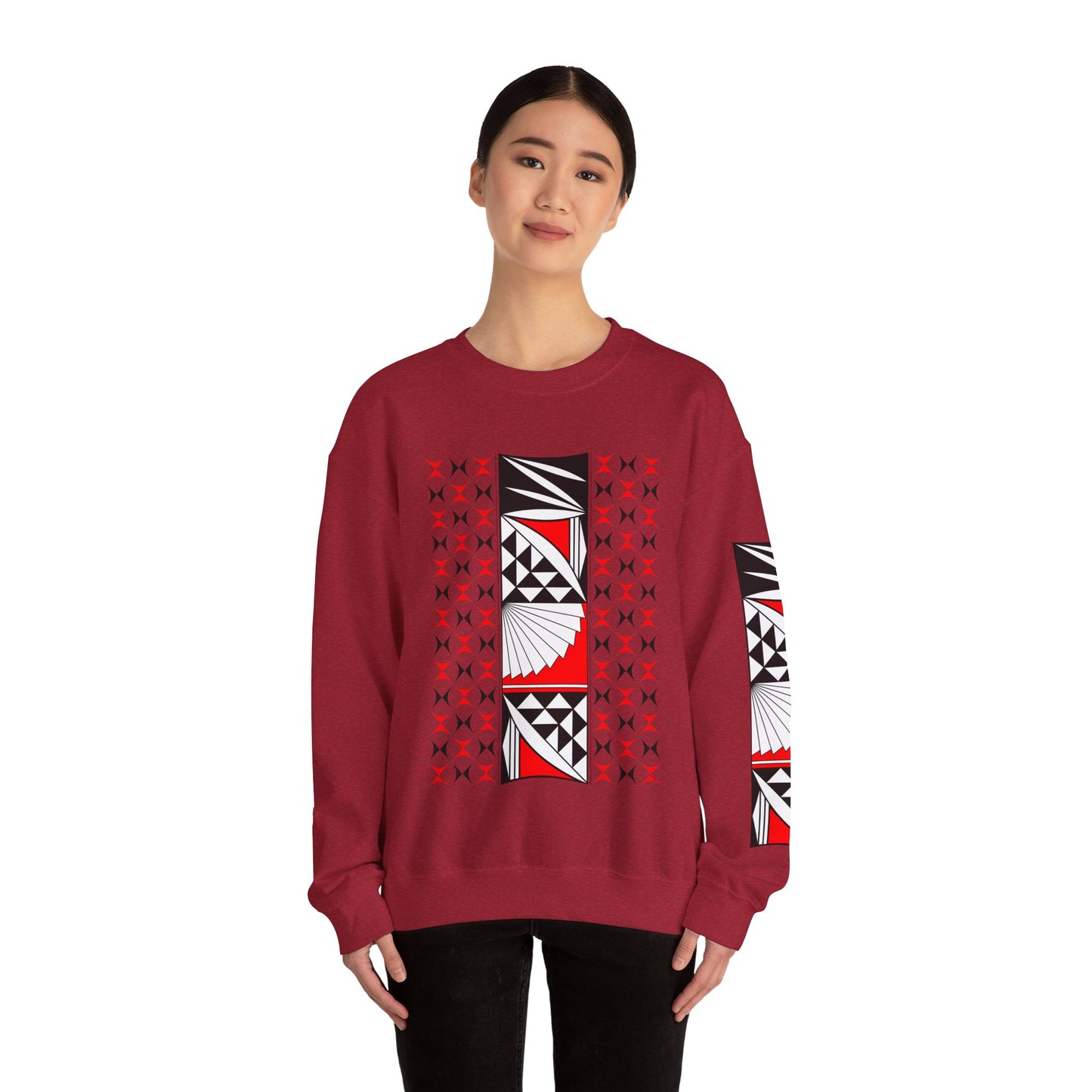 Southwest Sunrise in Red Unisex Sweatshirt