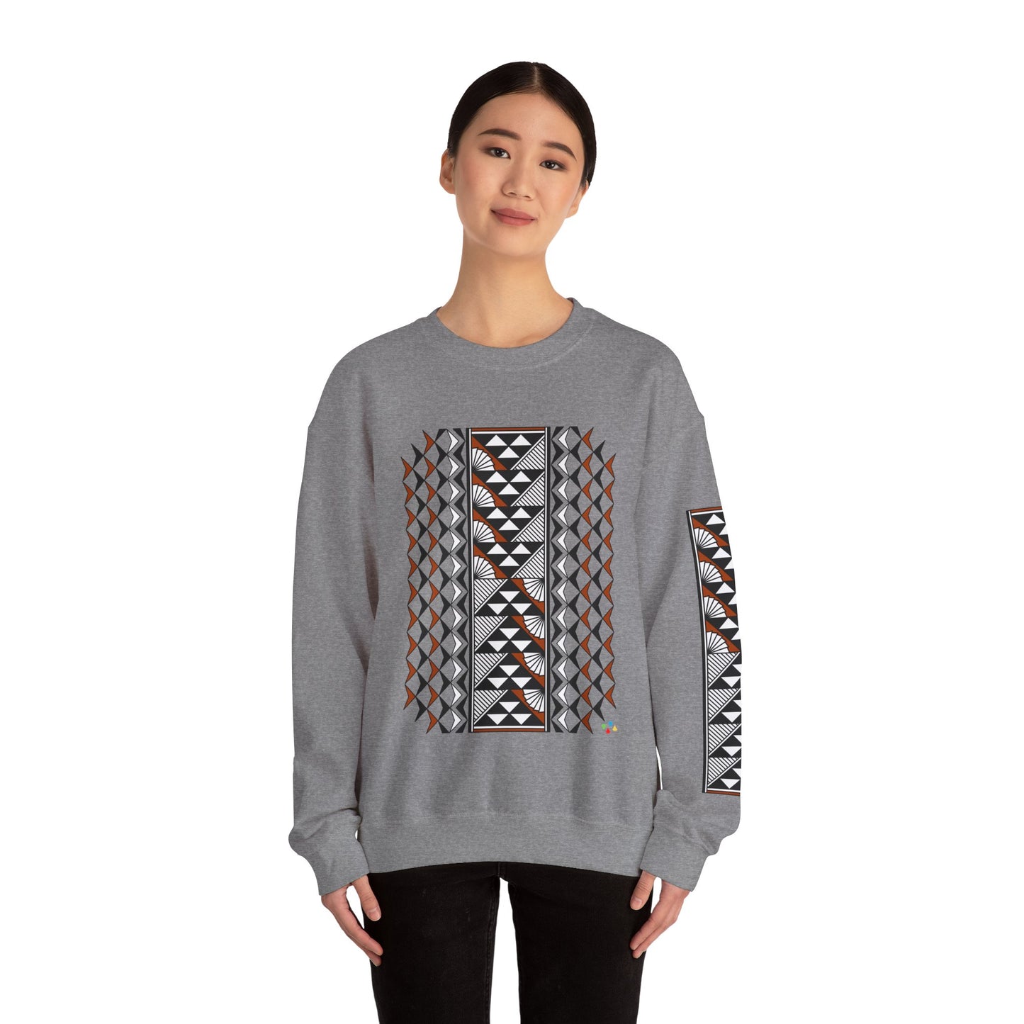 Sun and Rain in Rust Unisex Sweatshirt