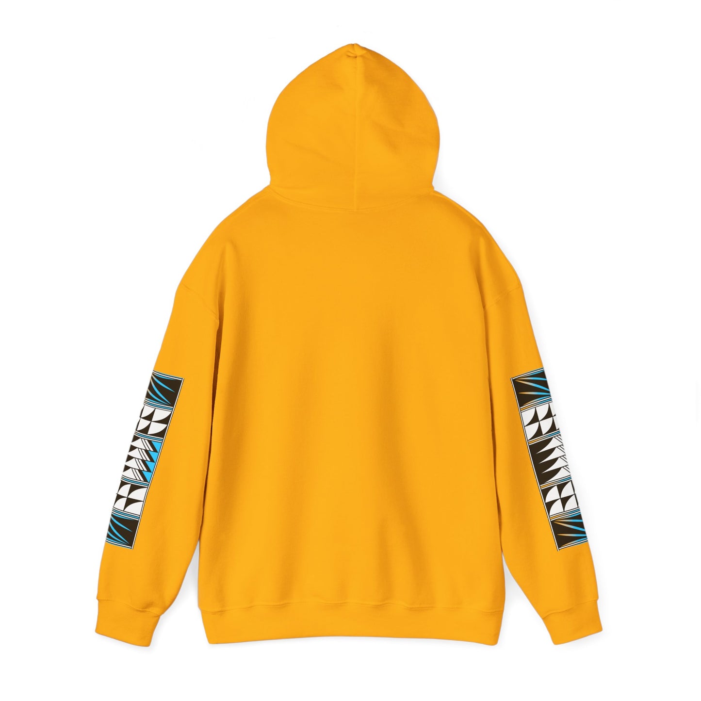 Blessed Feathers in Turquoise Unisex Hoodie