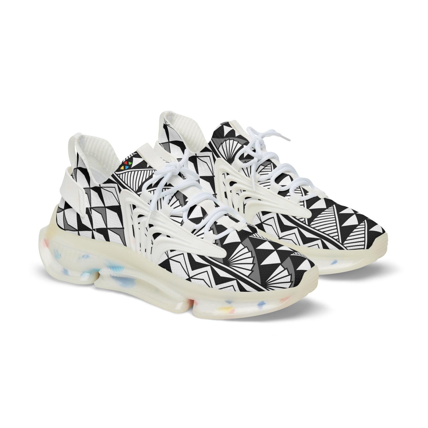 Sun and Rain in Gray Men's Mesh Sneakers
