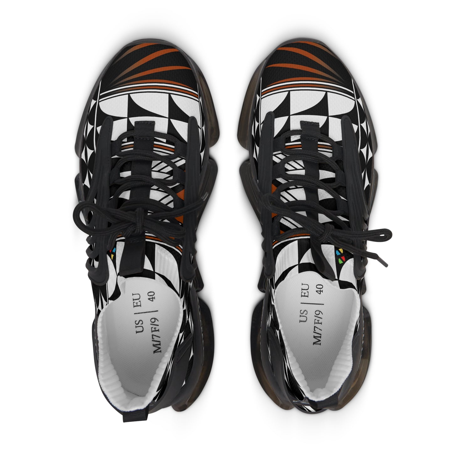 Feather Blessing in Rust Women's Mesh Sneakers