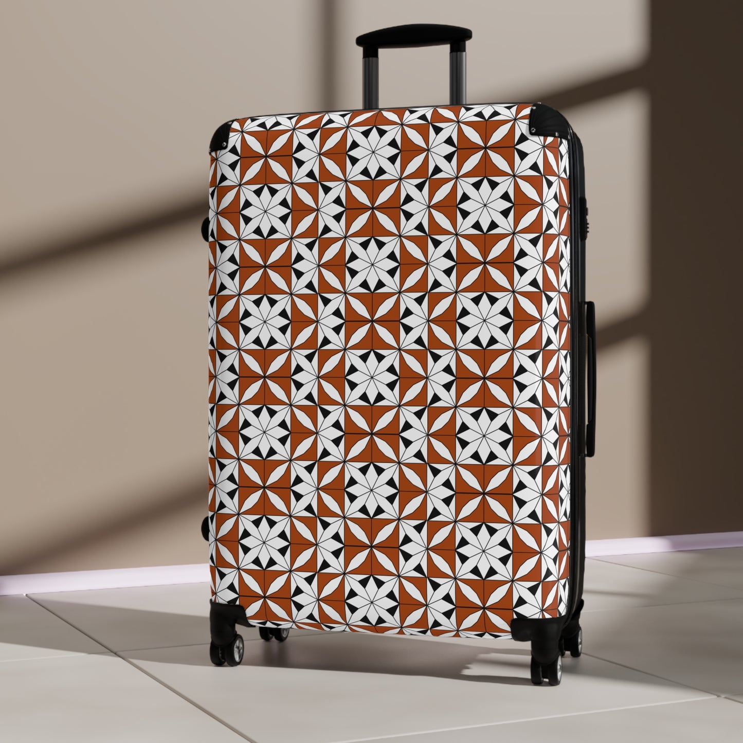 Native Snowflakes Suitcases