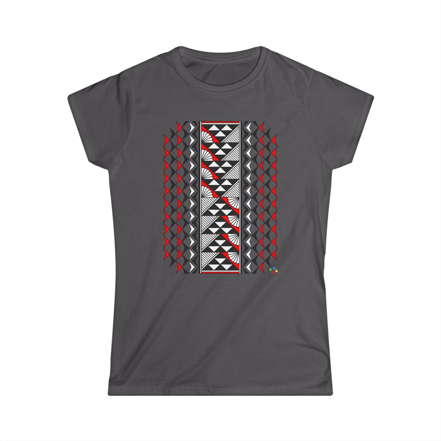 Red Southwest Sun and Rain Women's Softstyle Tee