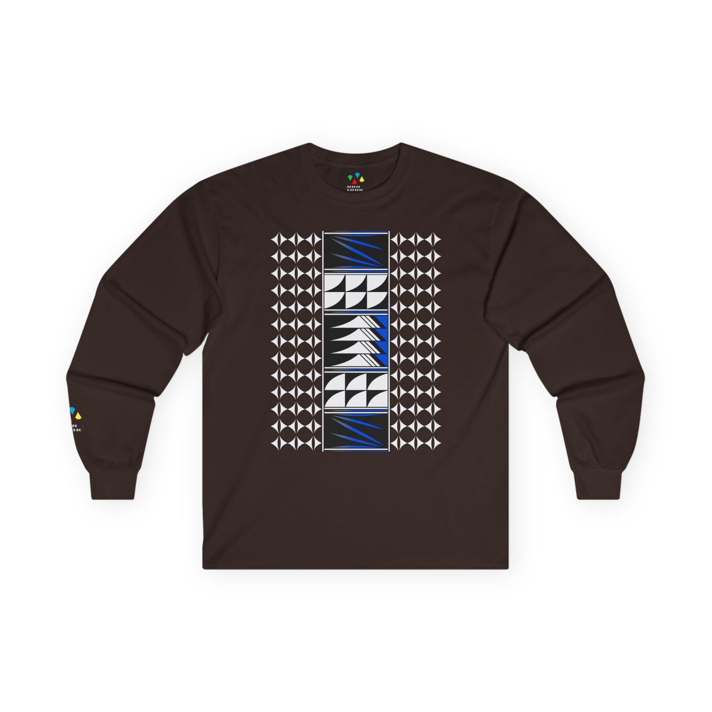Feather Blessings in Blue Unisex Long Sleeve Tee