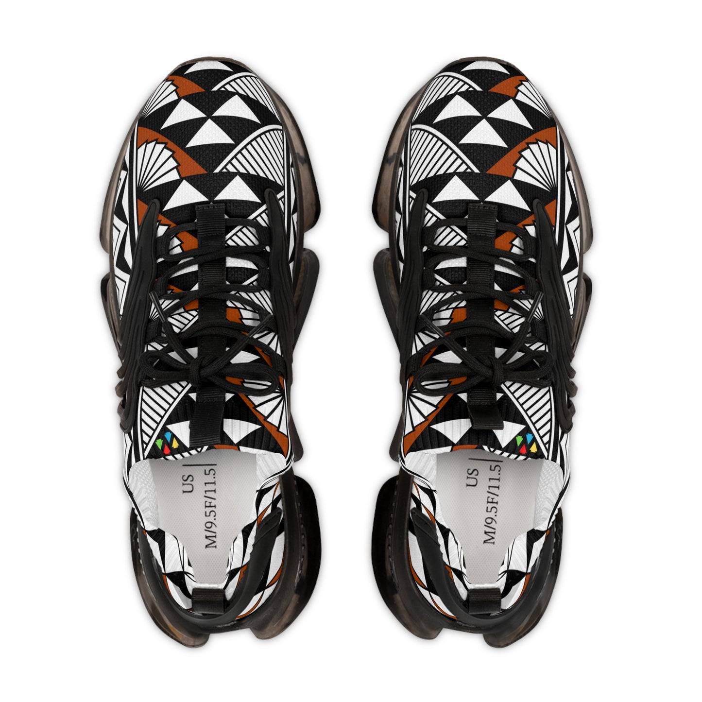 Sun and Rain in Rust Men's Mesh Sneakers