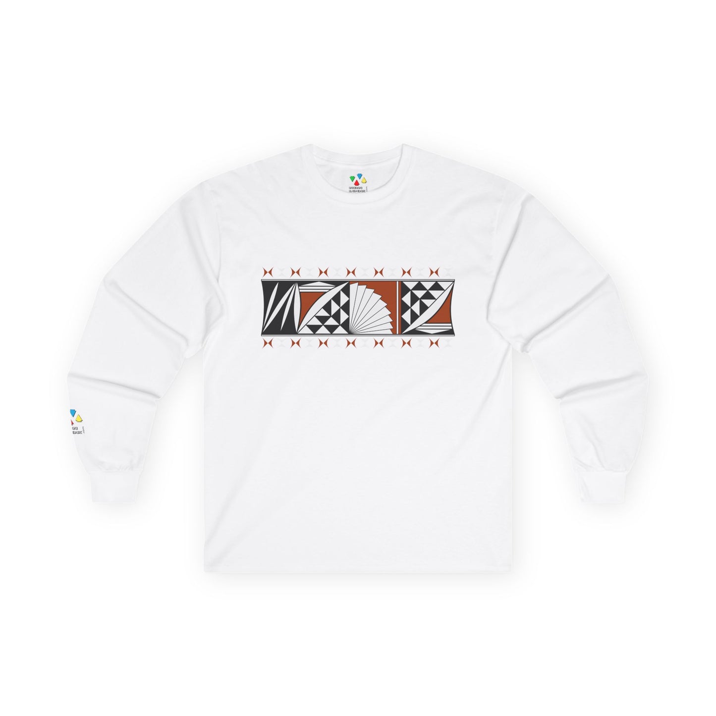 Southwest Sunrise in Rust Unisex Long Sleeve Tee