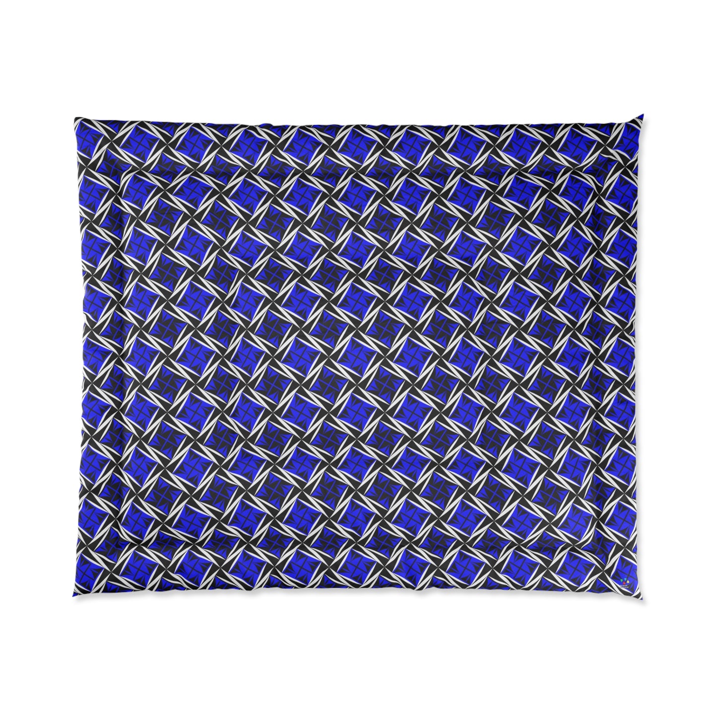 Sacred Winds in Blue Comforter