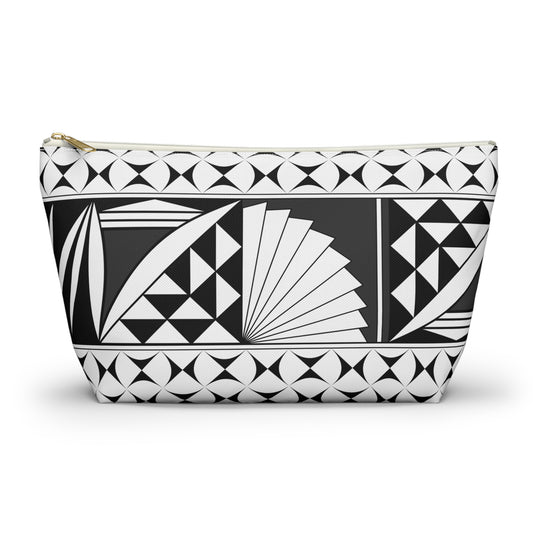 Southwest Sunrise in Charcoal Pouch w T-bottom