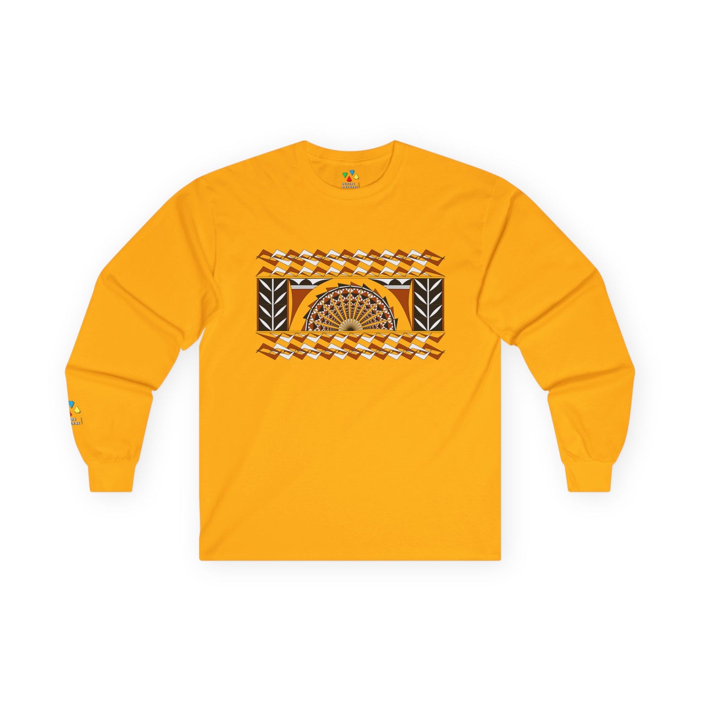 Southwest Sunset in Rust Unisex Long Sleeve Tee