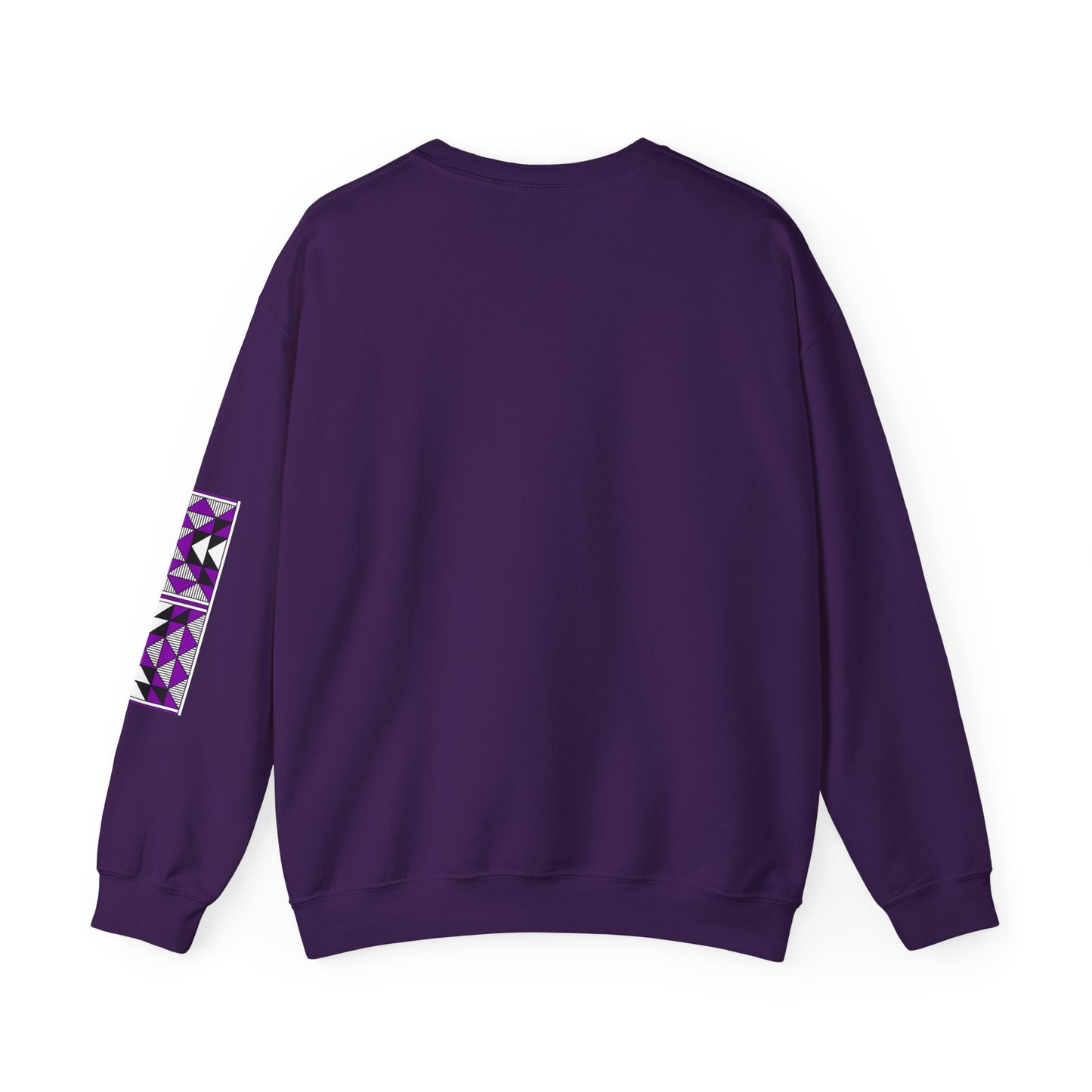 Sacred Mountains in Purple Unisex Sweatshirt