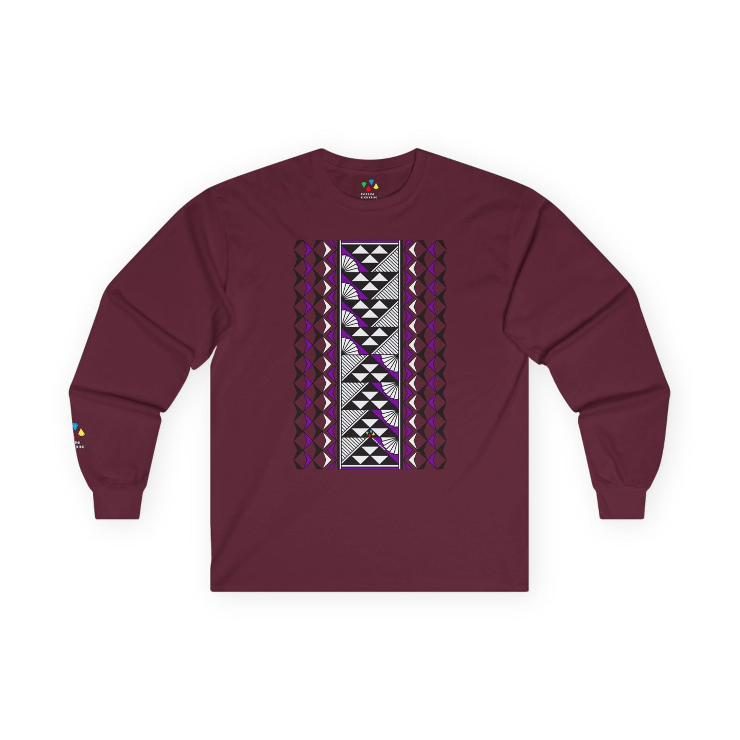 Sun and Rain in Purple Unisex Long Sleeve Tee
