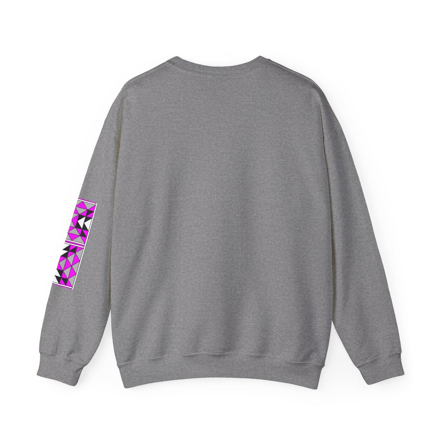 Sacred Mountains in Pink Unisex Sweatshirt
