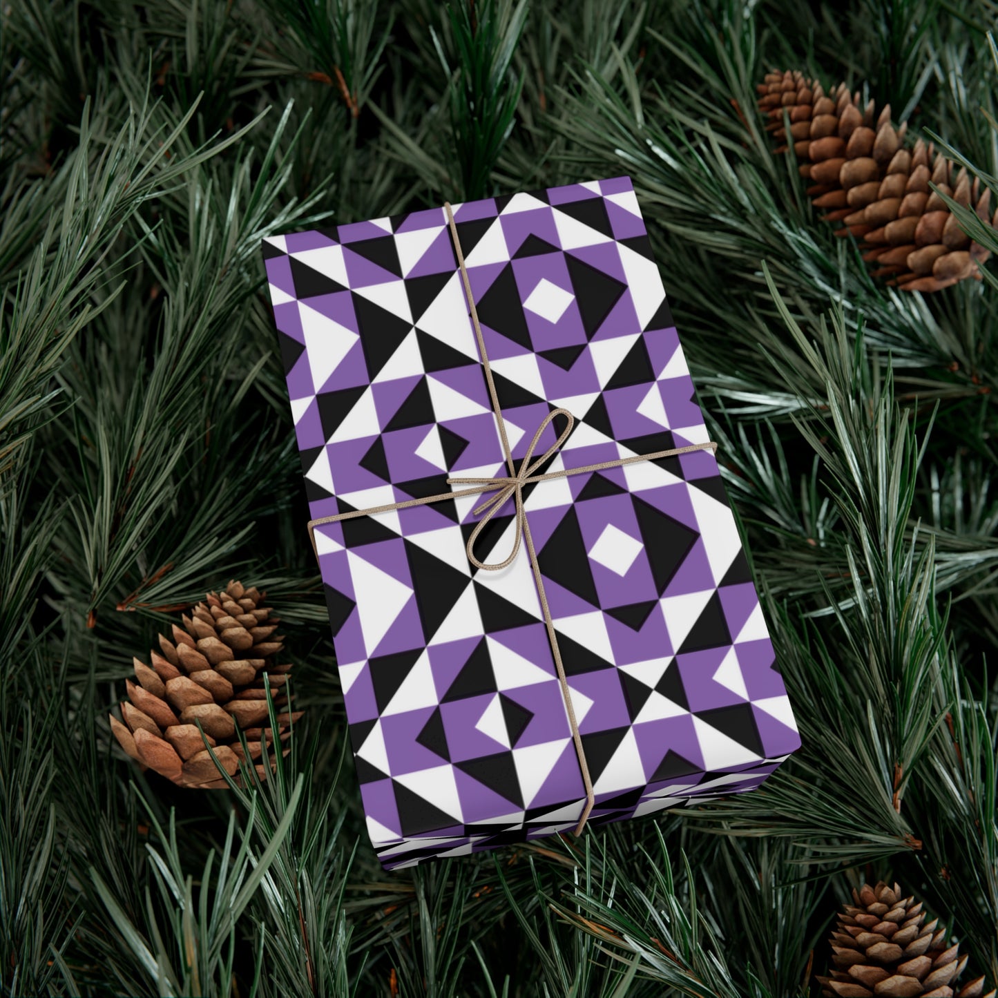 Light Purple Sacred Mountains Gift Wrap Papers