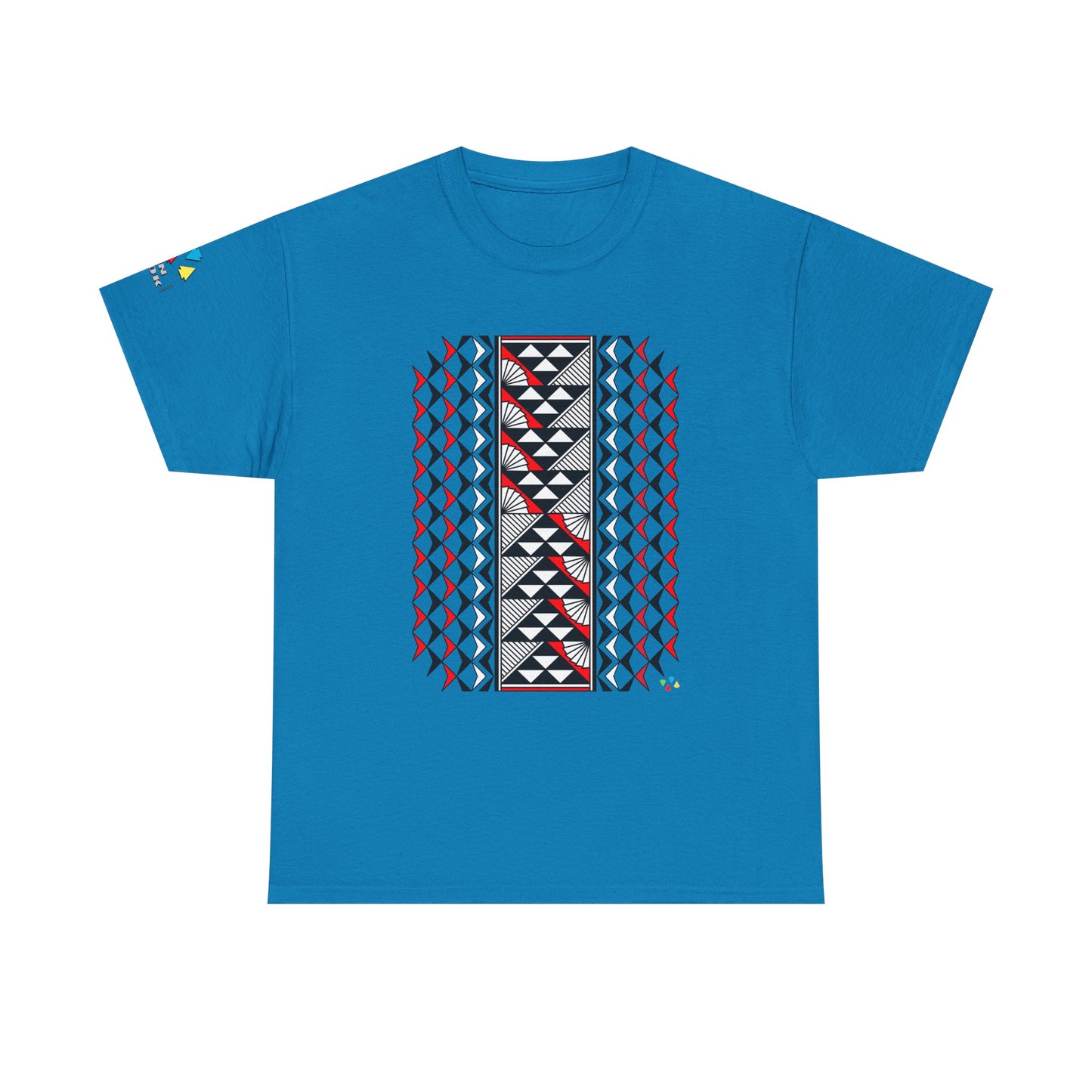 Sun and Rain in Red Gildan Unisex Tee