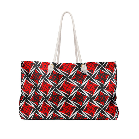 Red Sacred Winds Weekender Bag