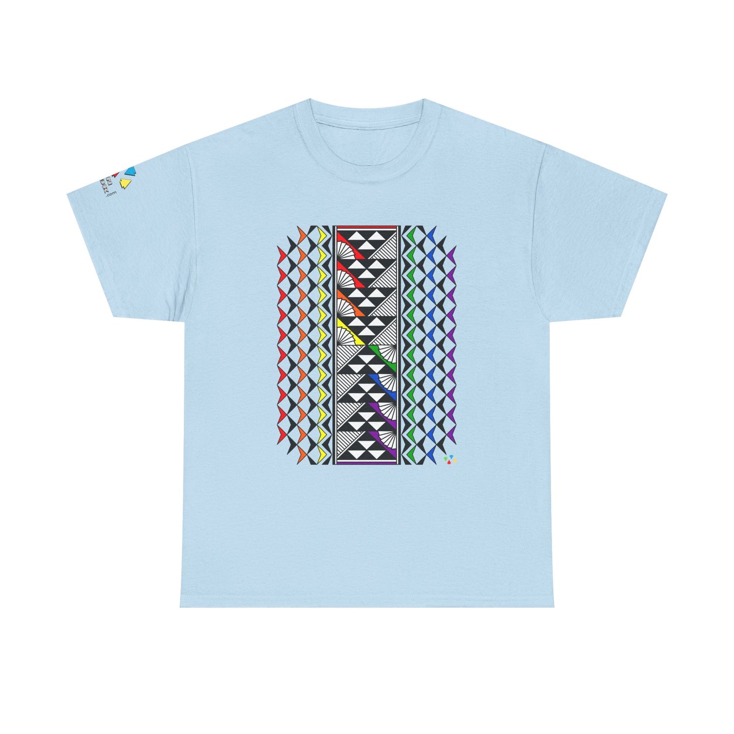 Rainbow Sun and Rain Gildan Unisex Tee