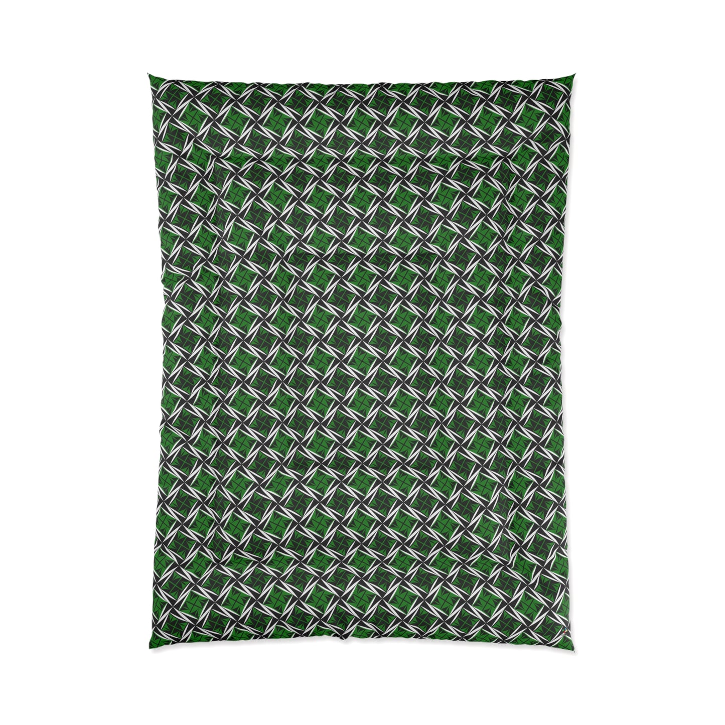 Sacred Winds in Green Comforter