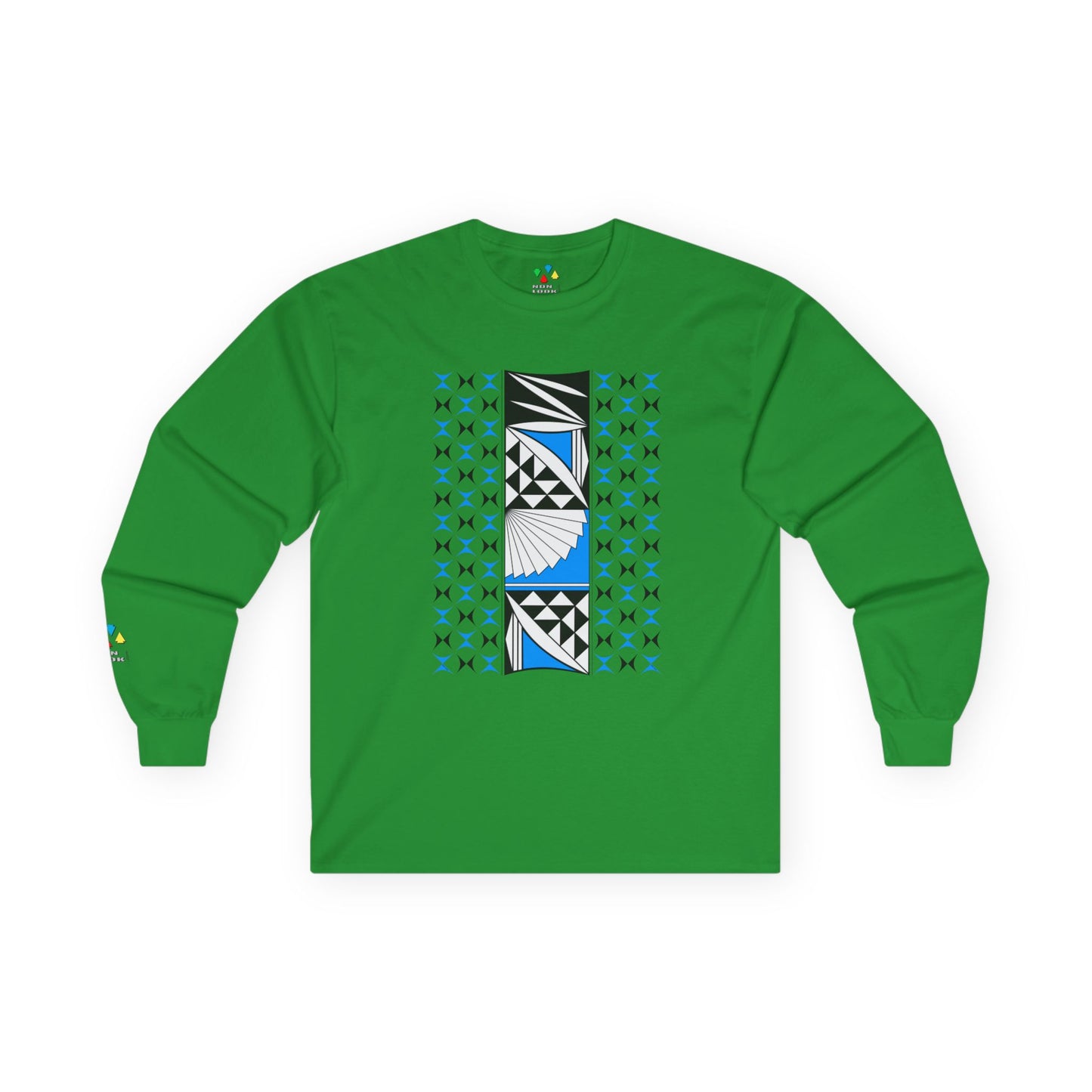 Southwest Sunrise in Sky Blue Unisex Long Sleeve Tee