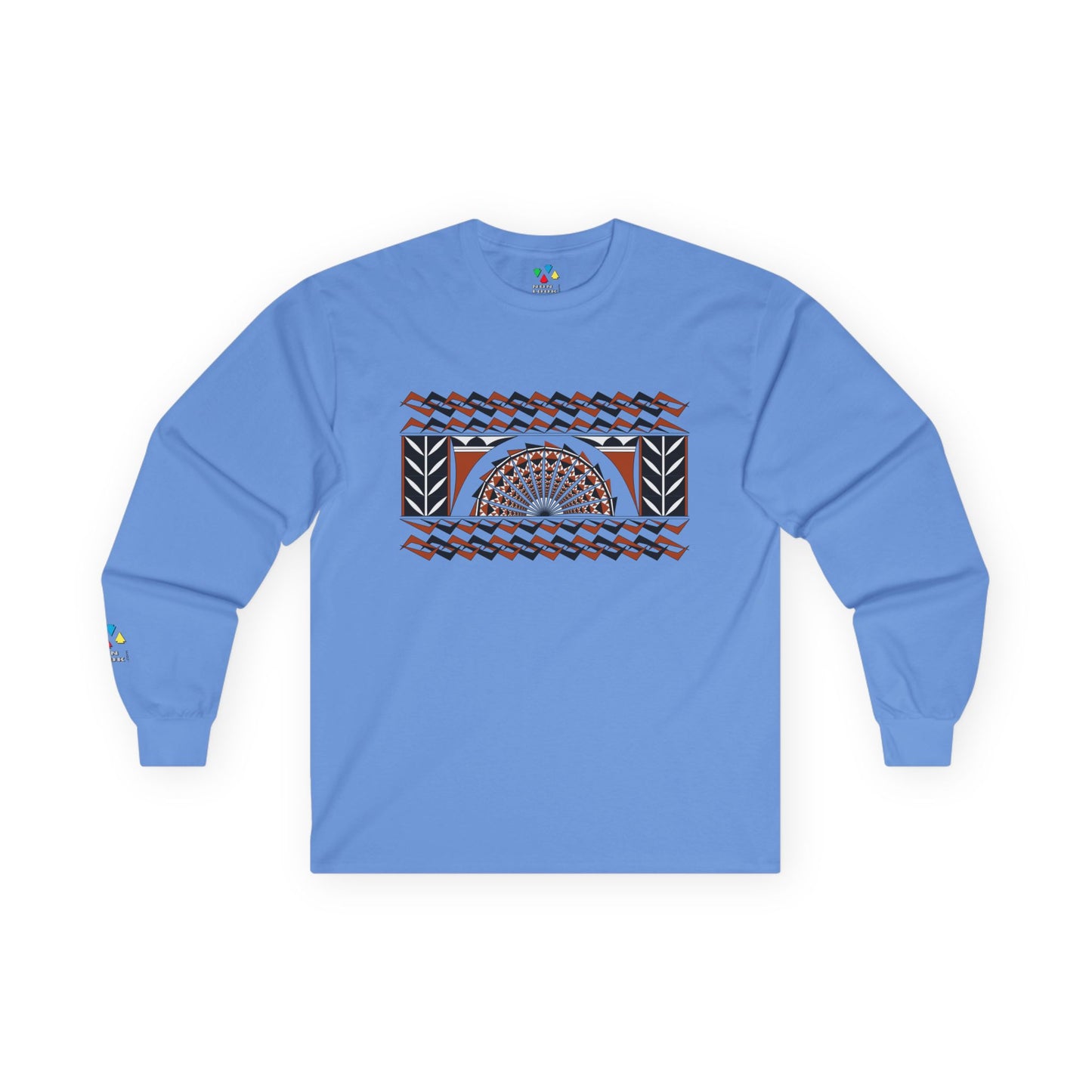 Southwest Sunset in Rust Unisex Long Sleeve Tee