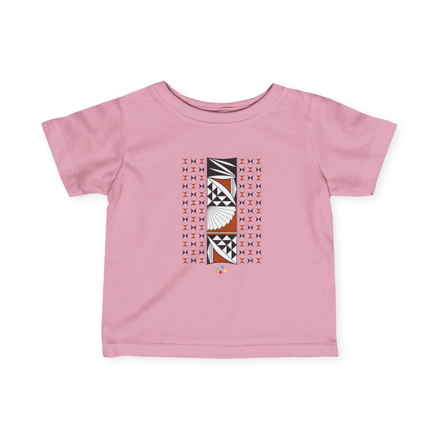 Rust Southwest Sunrise Infant Fine Jersey Tee
