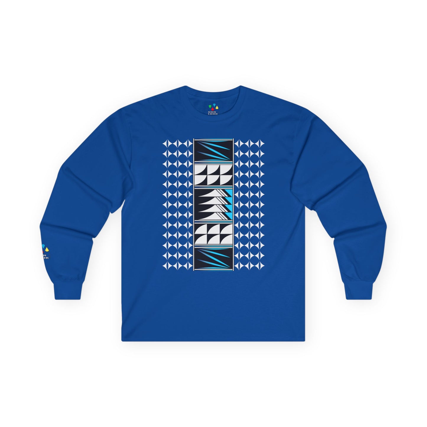 Feather Blessings in Turquoise Unisex Long Sleeve Tee