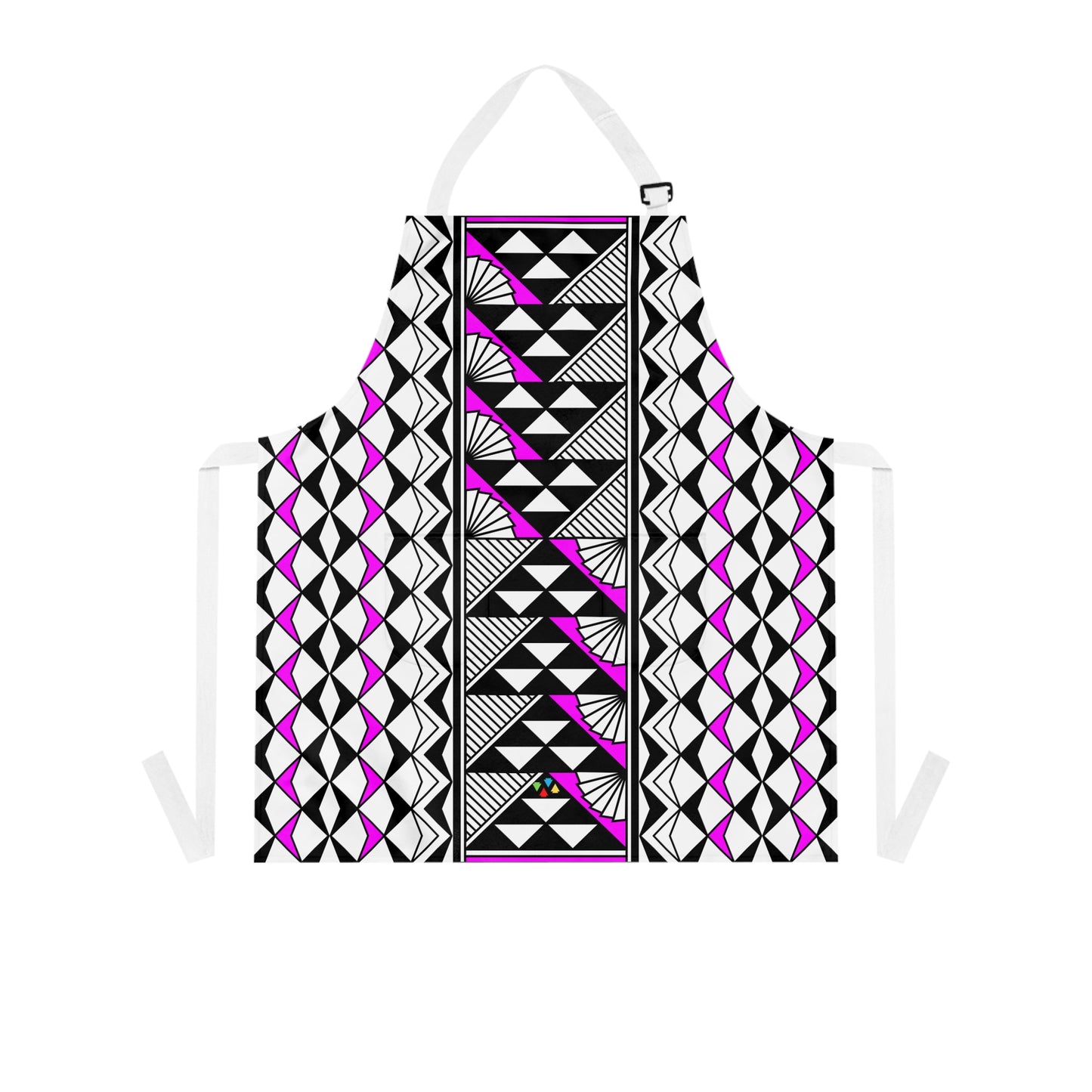 Pink Native Sun and Rain Two Pocket Apron