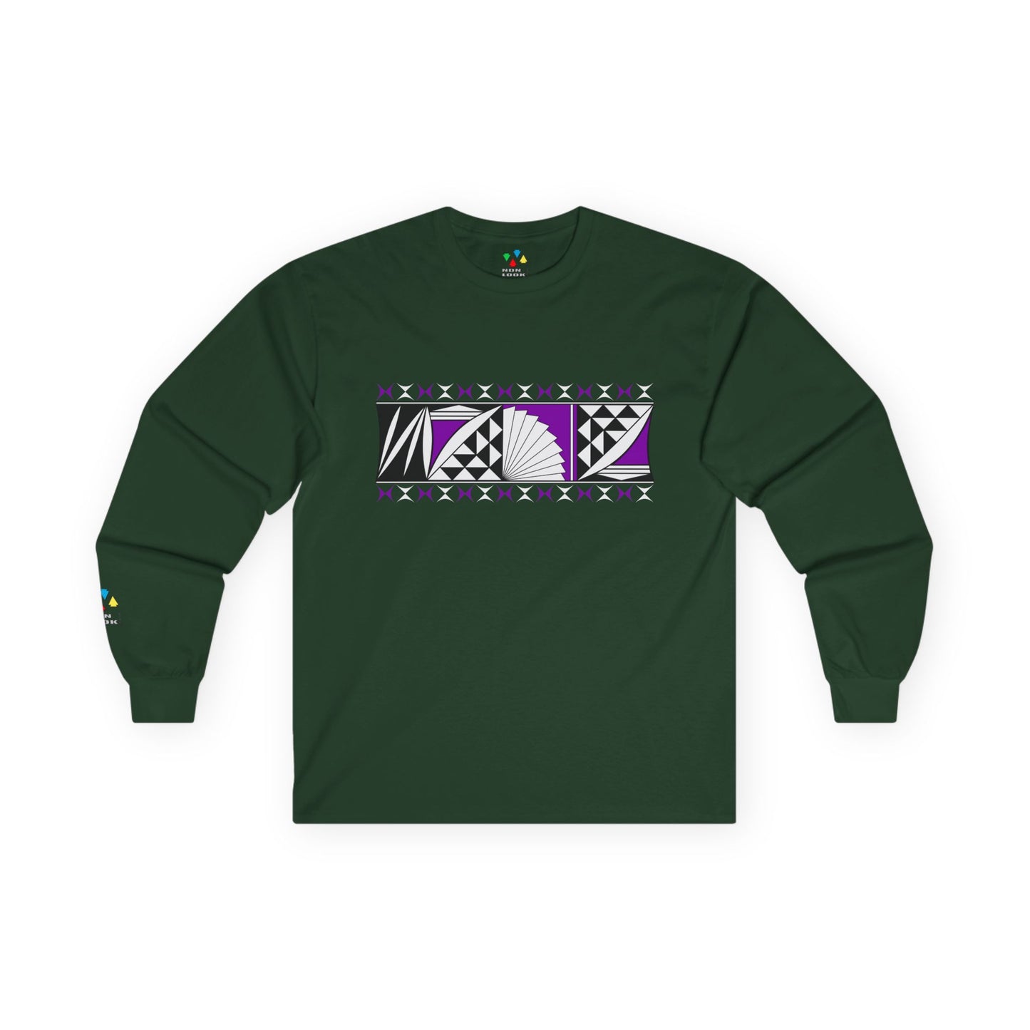Southwest Sunrise in Purple Unisex Long Sleeve Tee