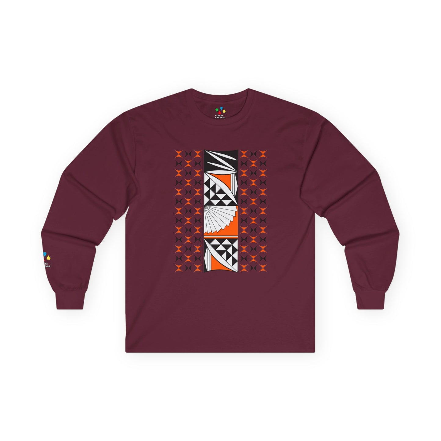 Southwest Sunrise in Orange Unisex Long Sleeve Tee
