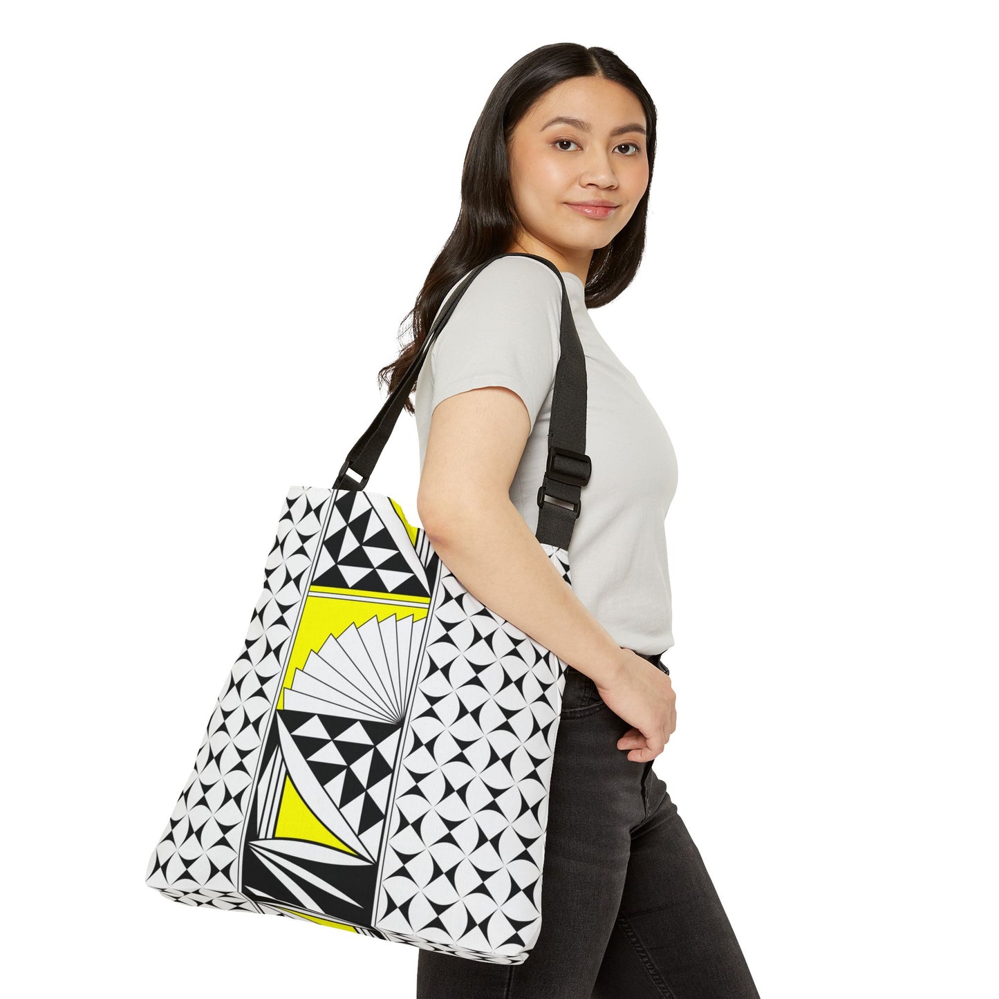 Yellow Southwest Sunrise Adjustable Tote Bag