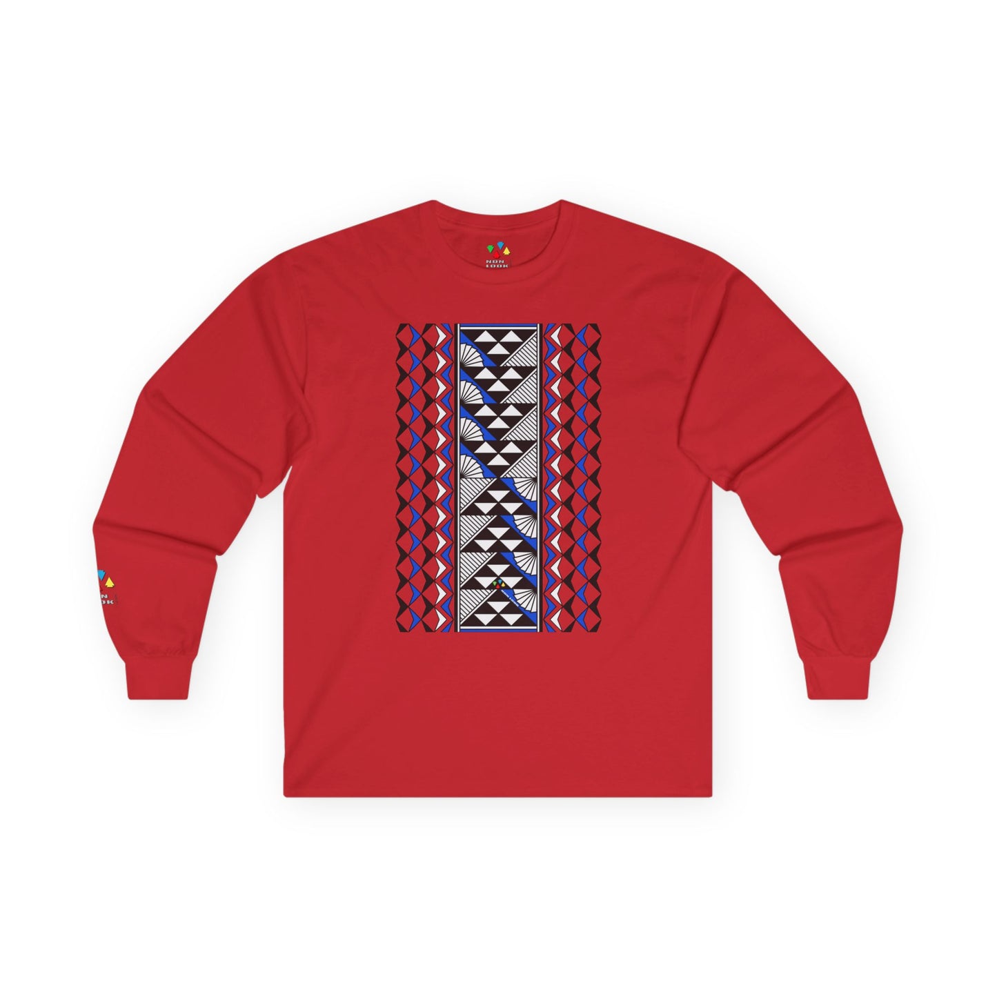 Sun and Rain in Blue Unisex Long Sleeve Tee