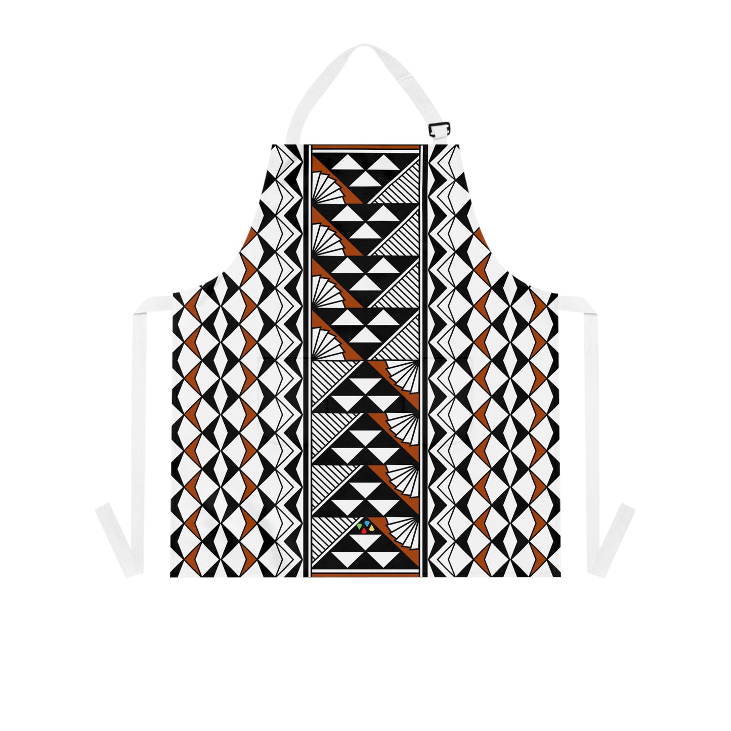 Rust Native Sun and Rain Two Pocket Apron